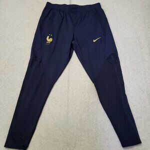 Nike France Federation FFF Anthem Track Pants Dri-Fit Large